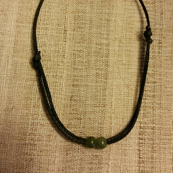 Nephrite Jade Circle Pendent - Picture 3 of 3